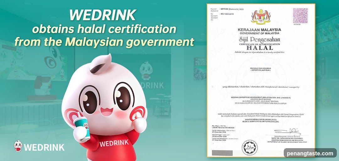 WEDRINK Halal Certification Announcement