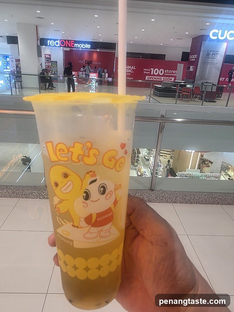 Bubble Tea in Mall