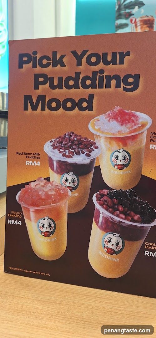 Wedrink Pudding Mood Display
