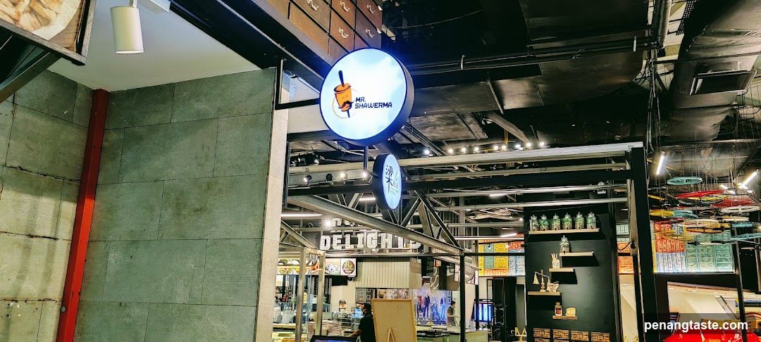 Boba Tea Shop Interior View
