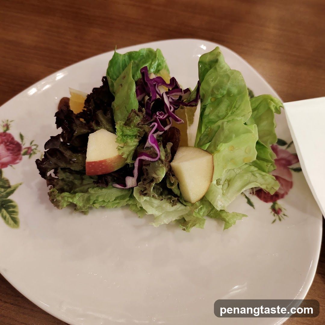 Salad with Apple and Cabbage