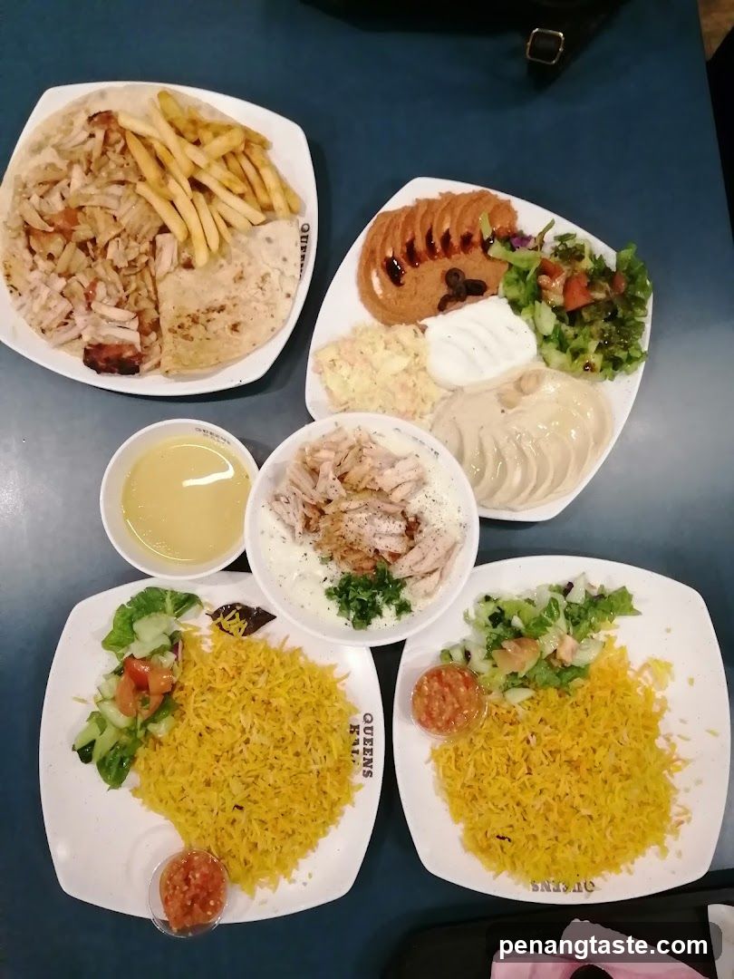 Middle Eastern Meal Spread