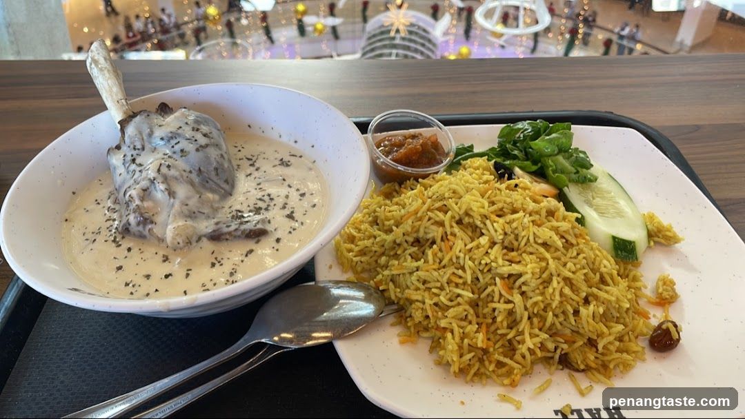Lamb Shank and Rice Meal