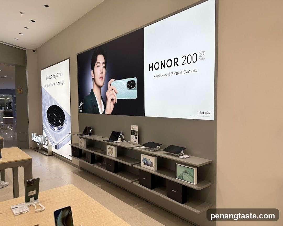 Honor Store Interior Display