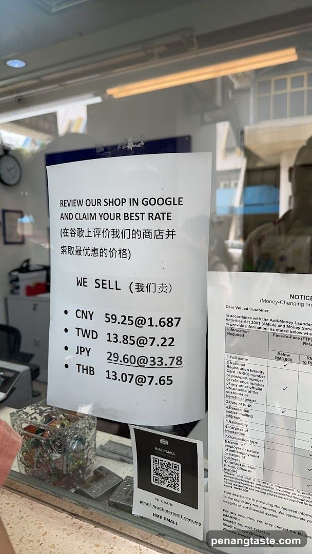Currency Exchange Signage
