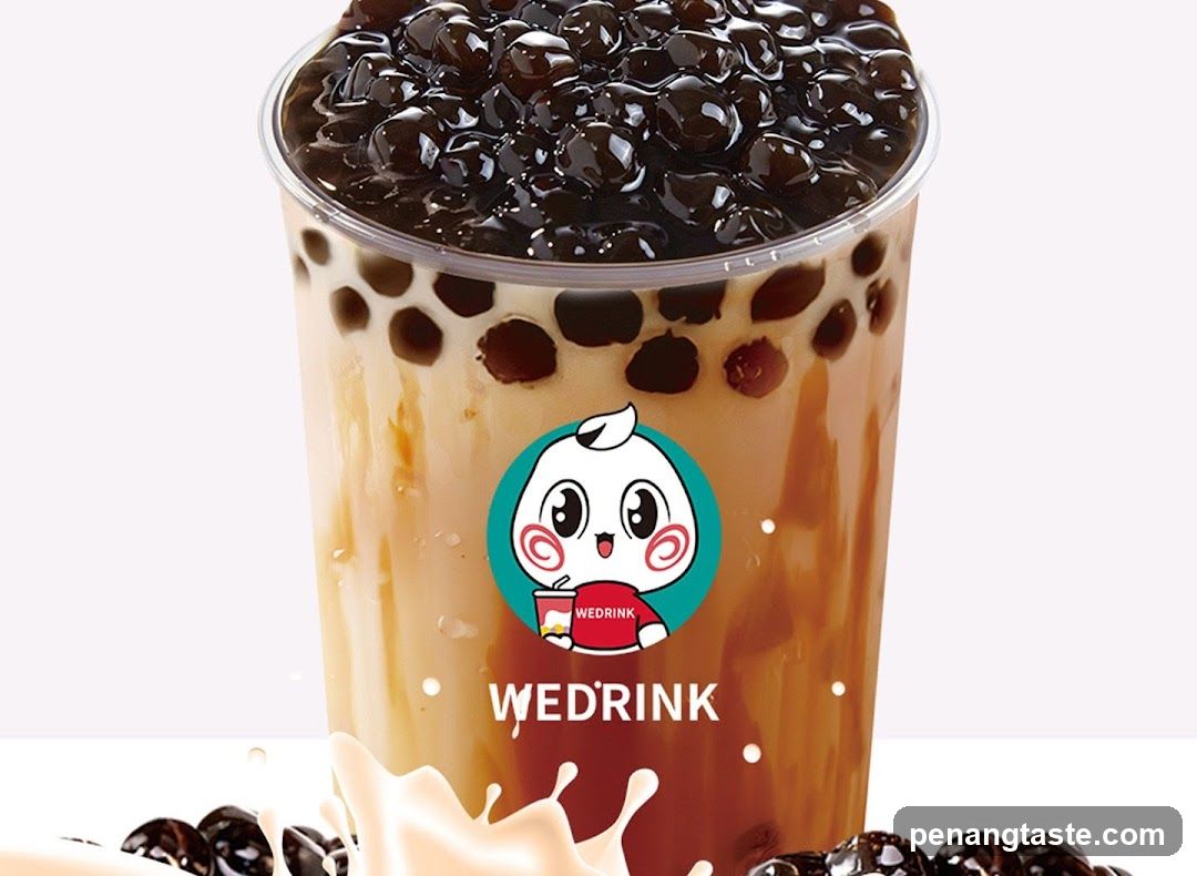 Boba Milk Tea with Logo
