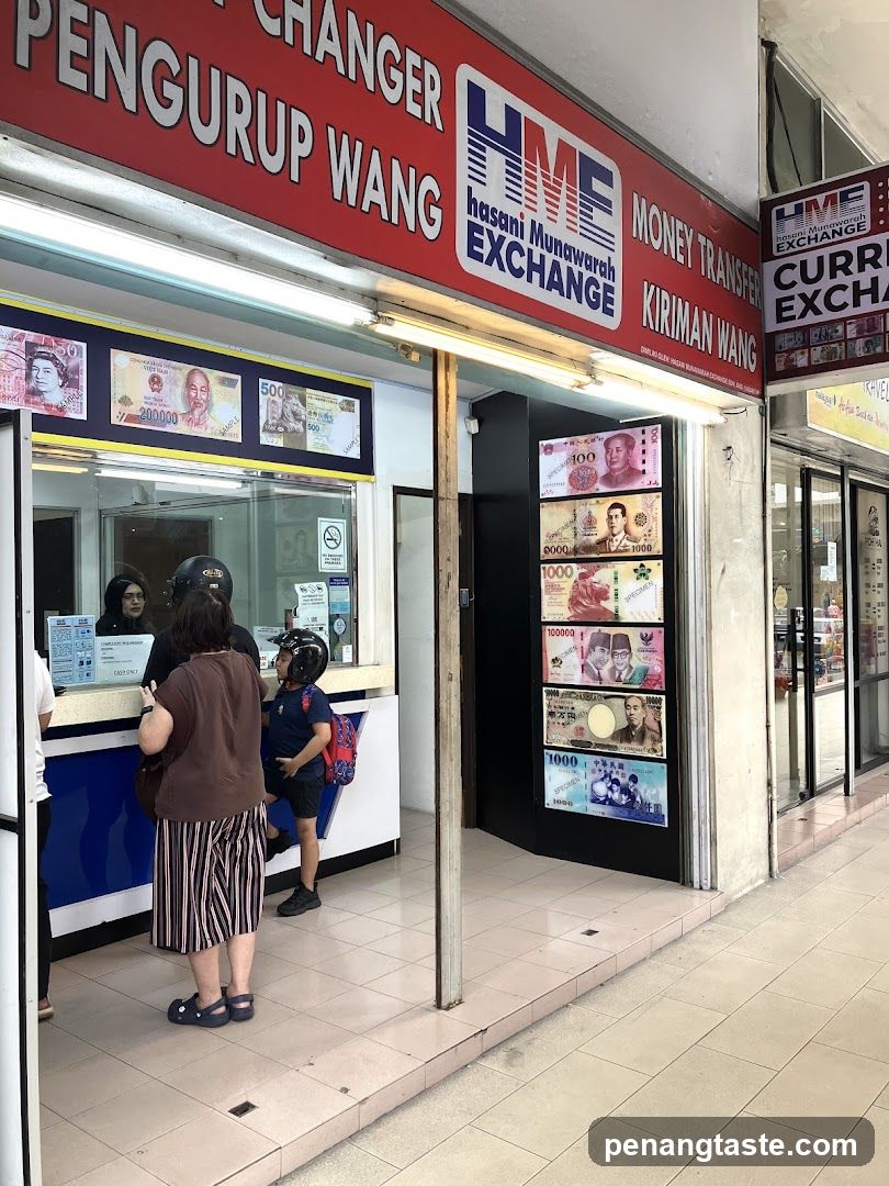Currency Exchange Shop Front