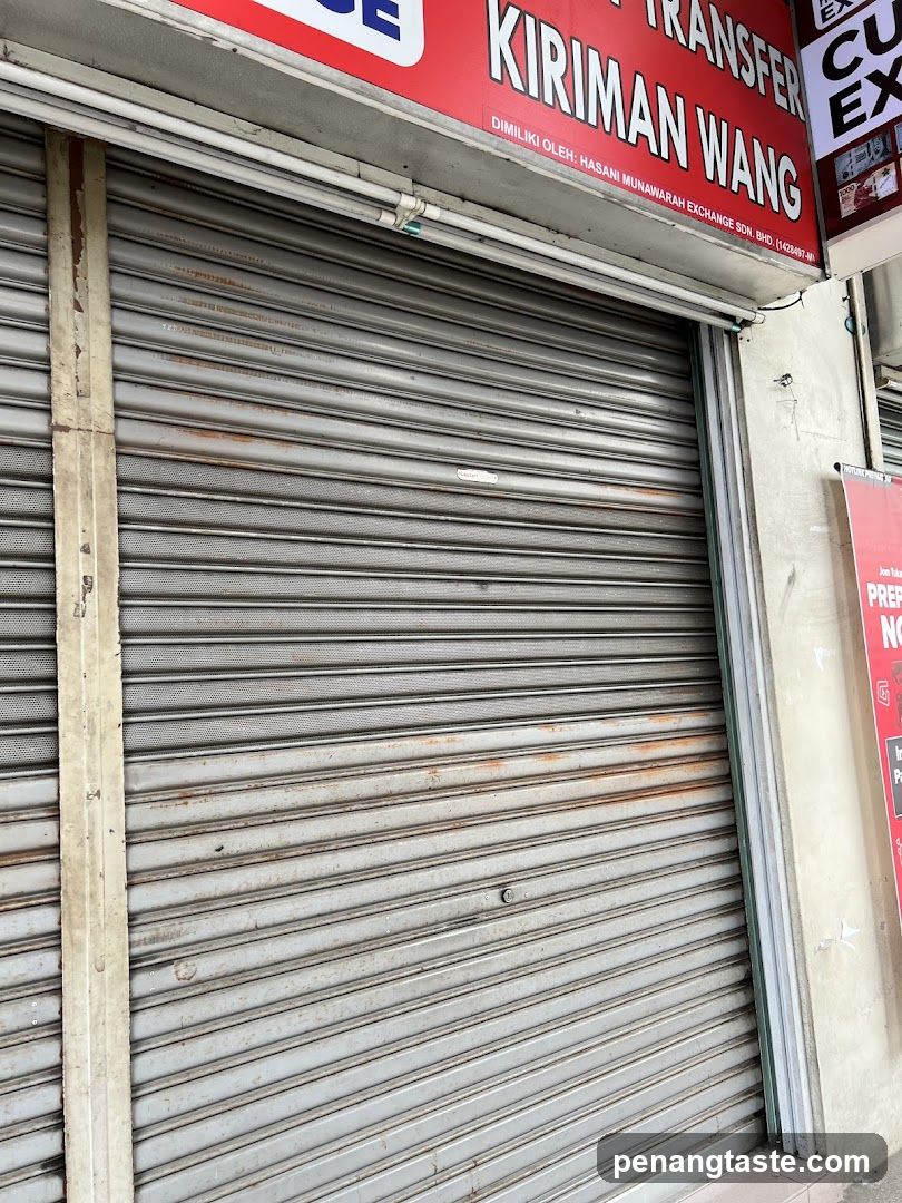 Closed Storefront with Signage