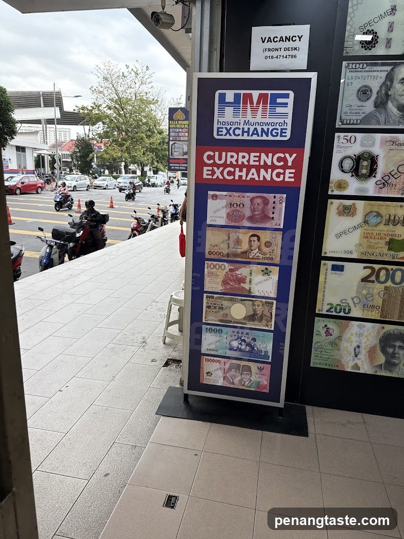 Currency Exchange Shop Front