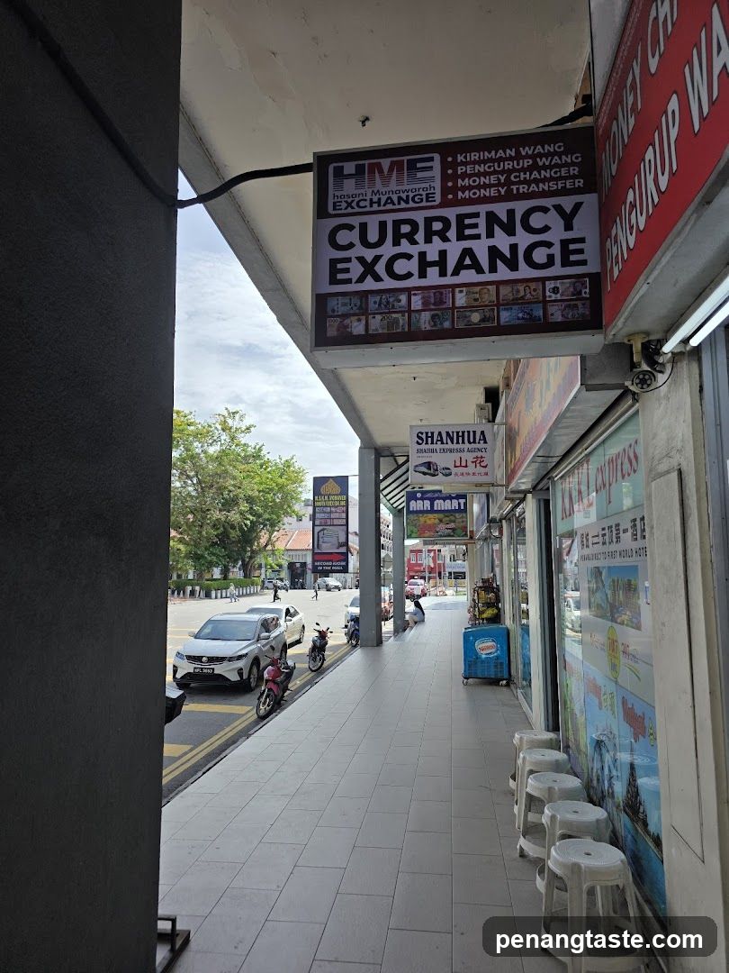 Currency Exchange Shop Front