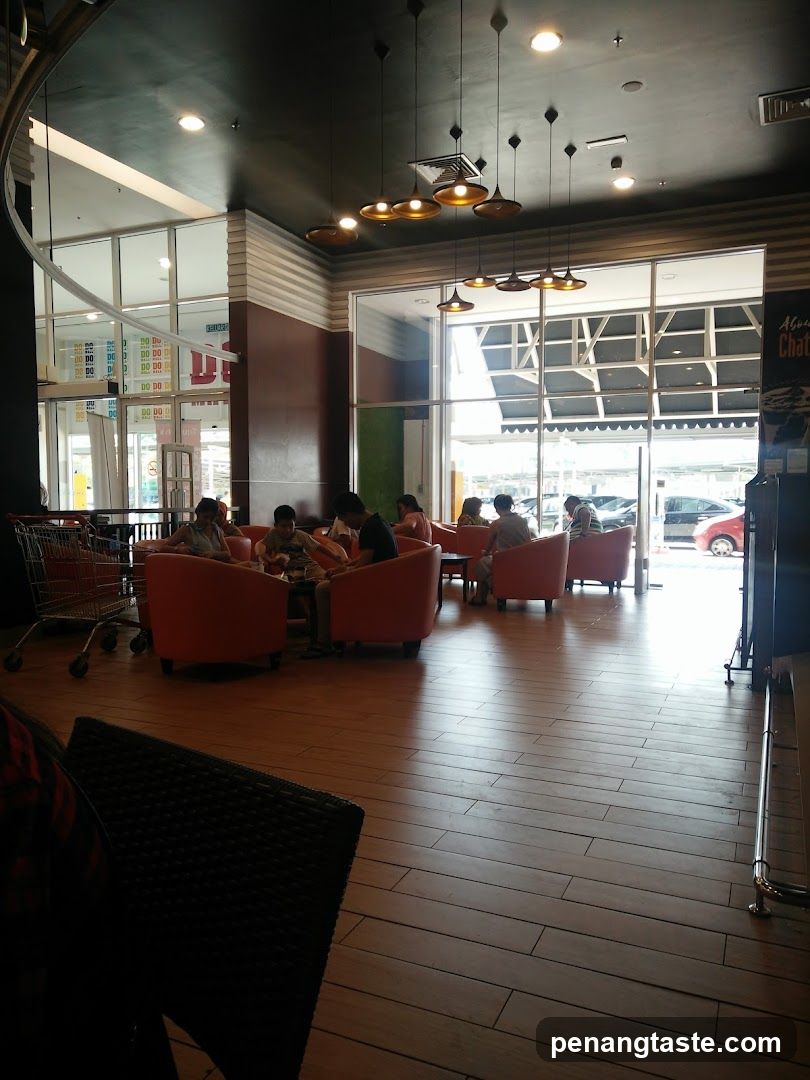 Interior of a modern cafe or restaurant