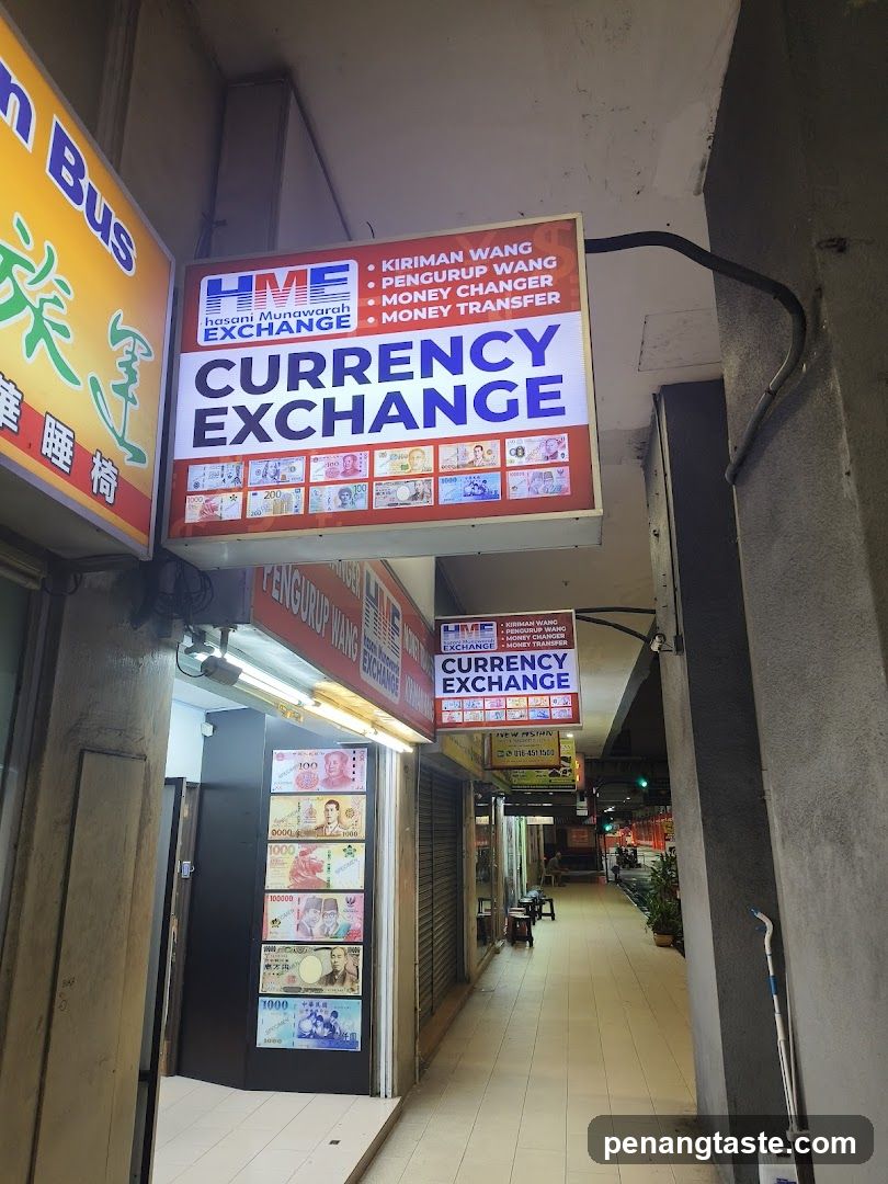 Currency Exchange Shop Front