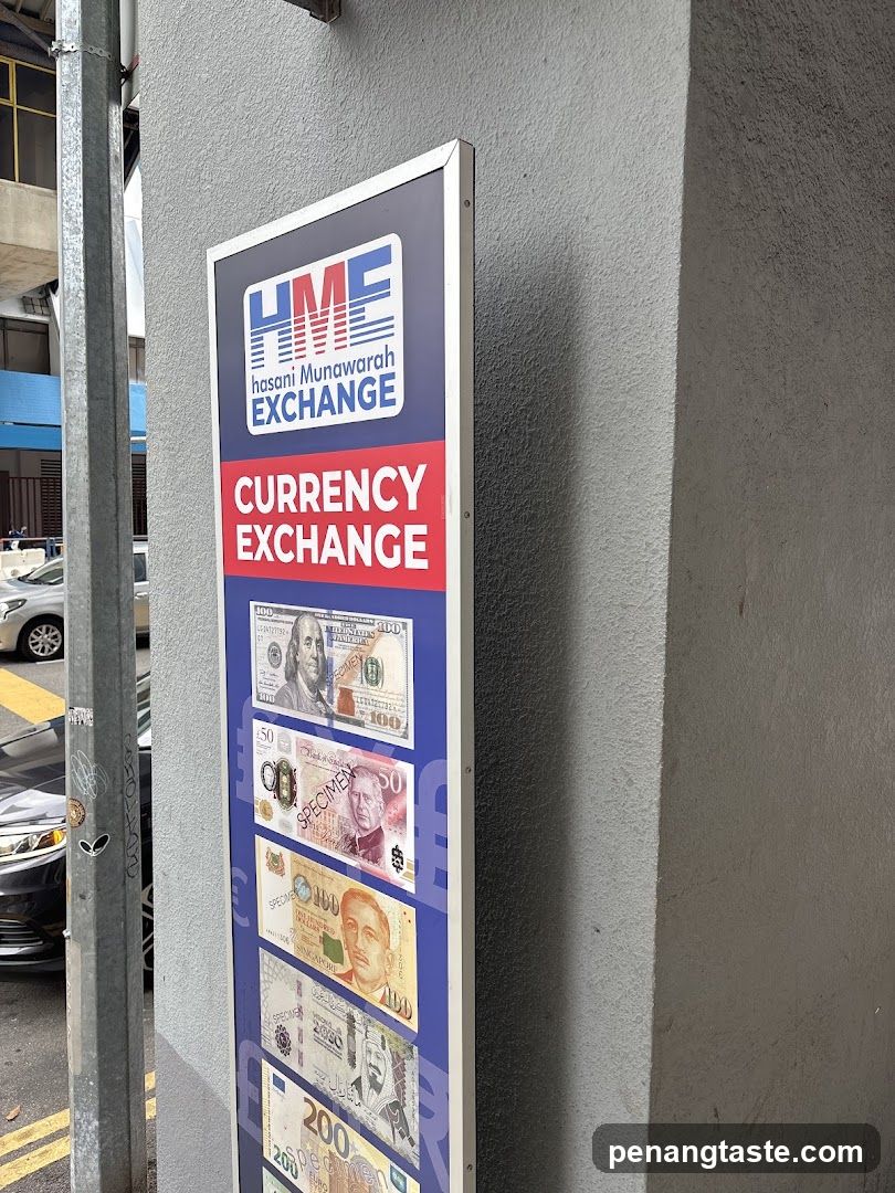 HME Currency Exchange Signboard
