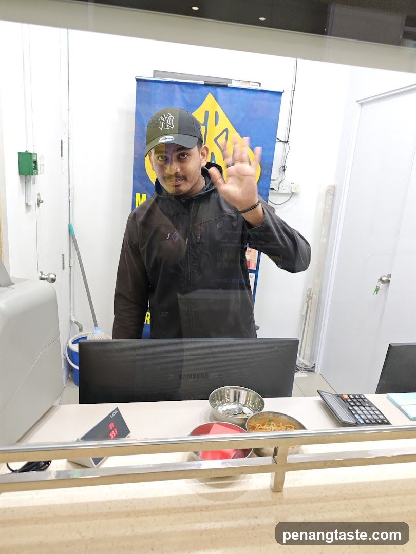 Staff at Counter