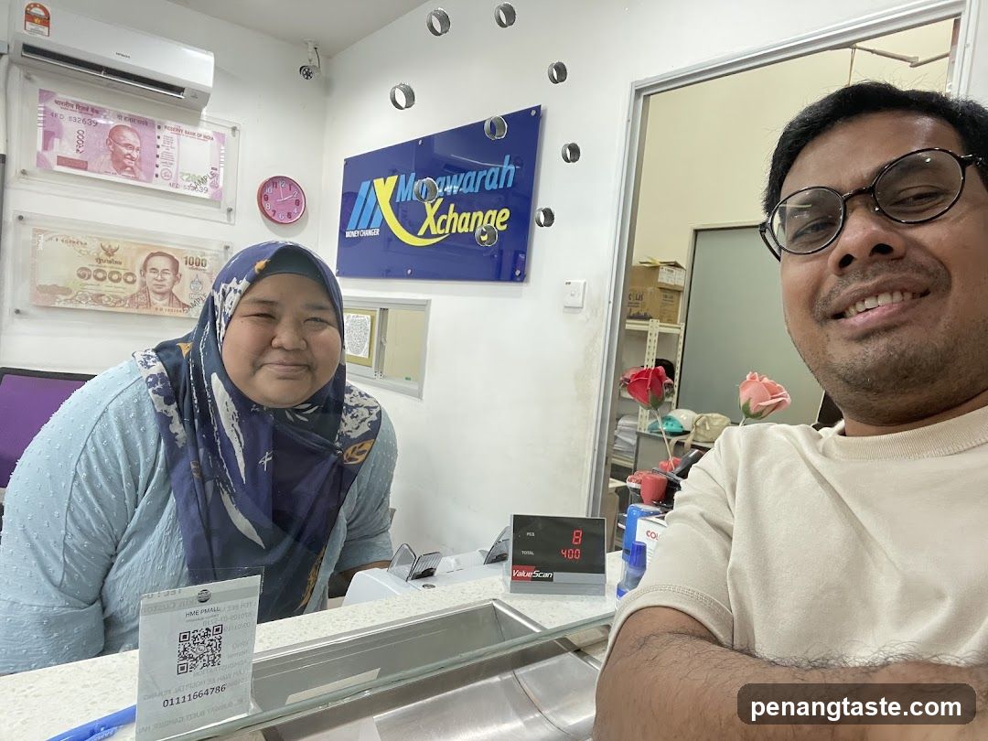 Currency Exchange Counter Interior