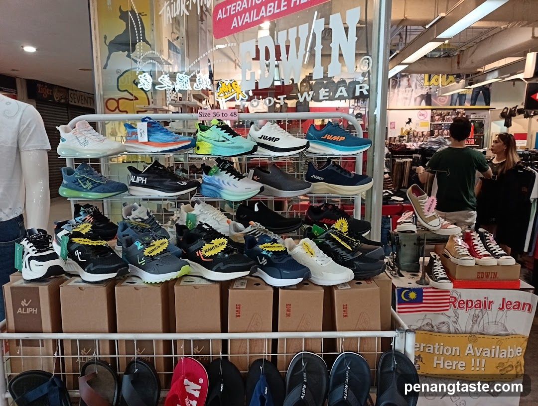 Shoe Display at Storefront