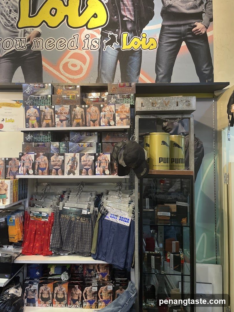 Men's Clothing Store Interior Display