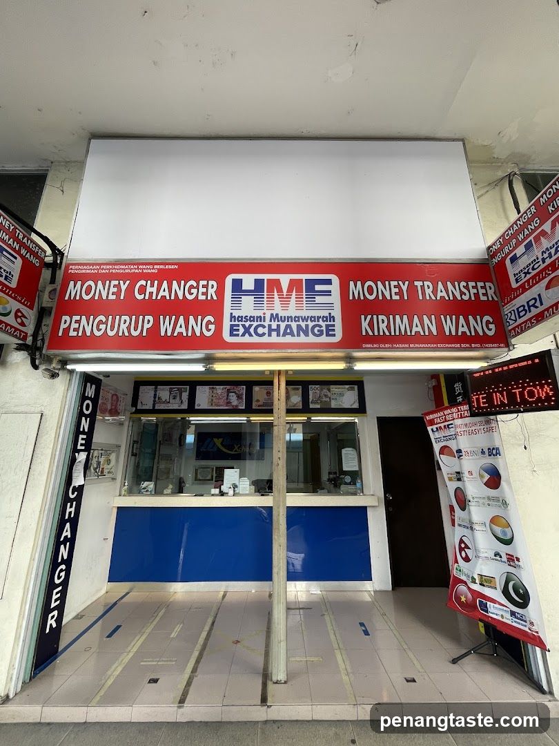 HME Money Changer Shop Front