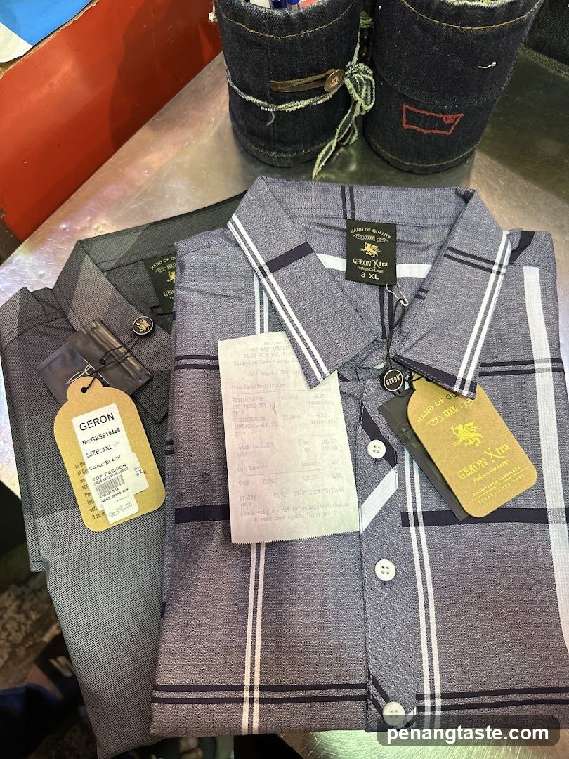 Geron X Pajama Set Display