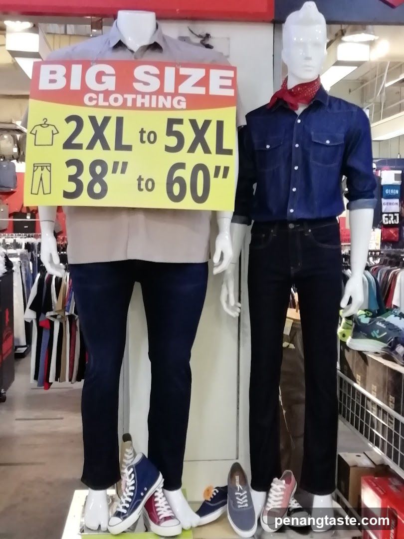 Big Size Clothing Display
