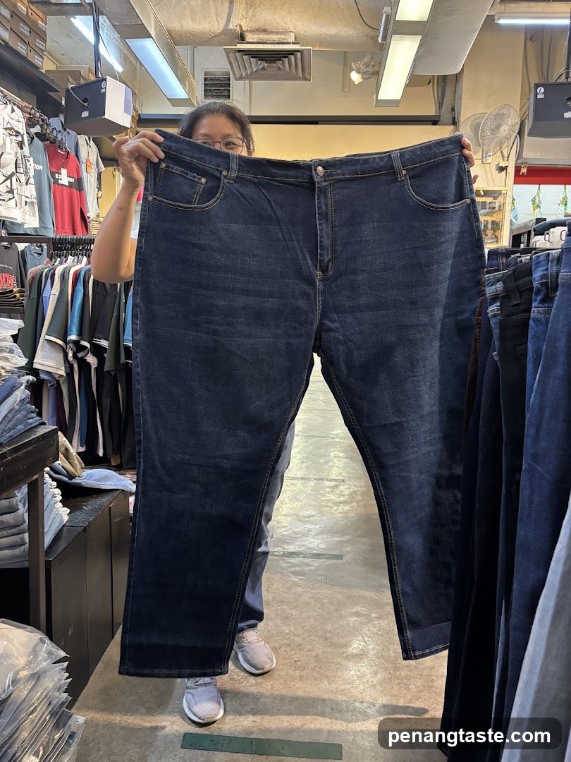 Jeans Display in Store