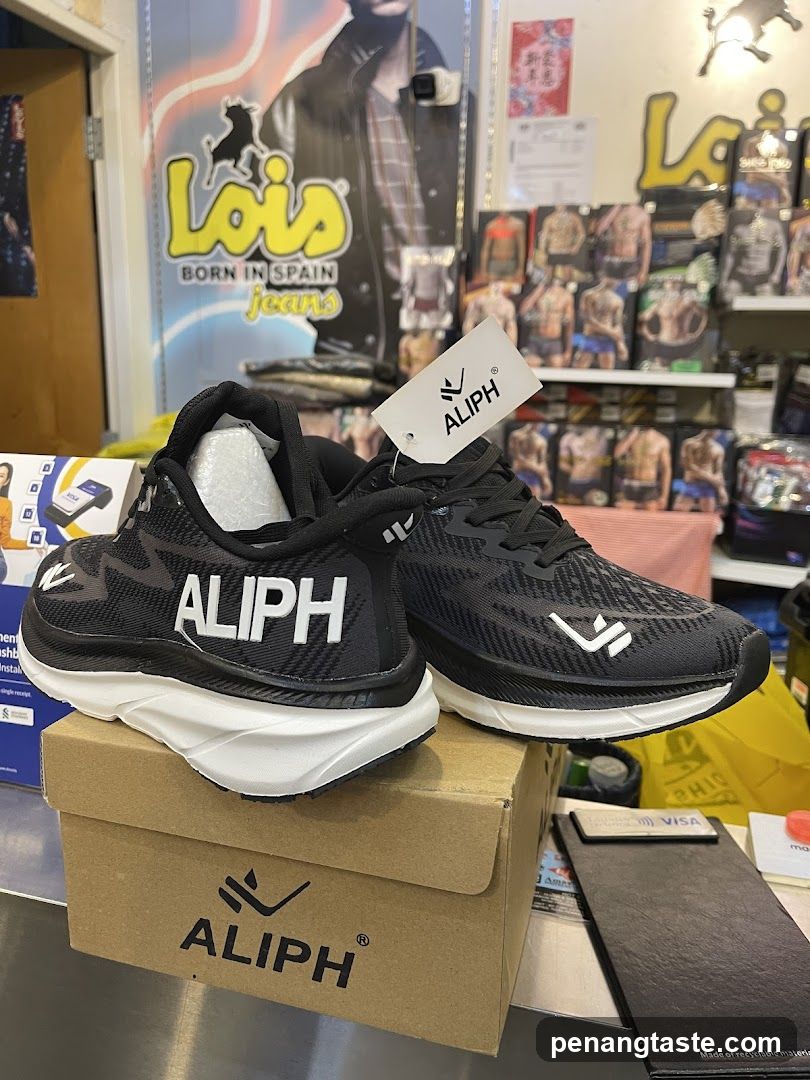 Aliph Shoes Display