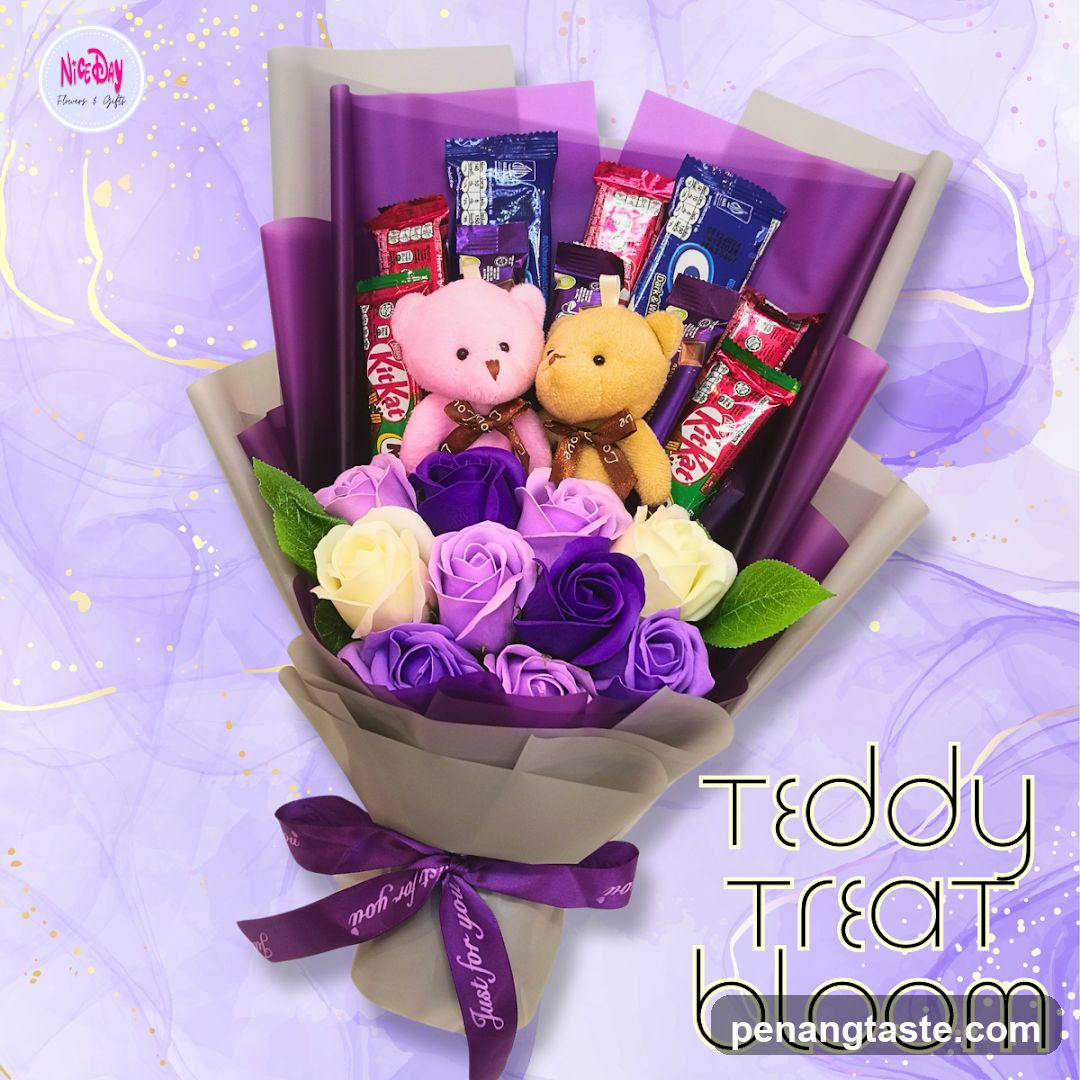 Teddy Treat Bloom Gift Bundle