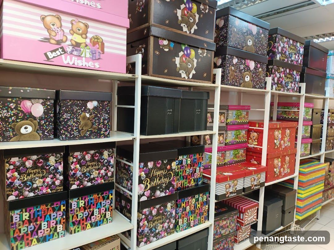 Birthday Gift Boxes Display