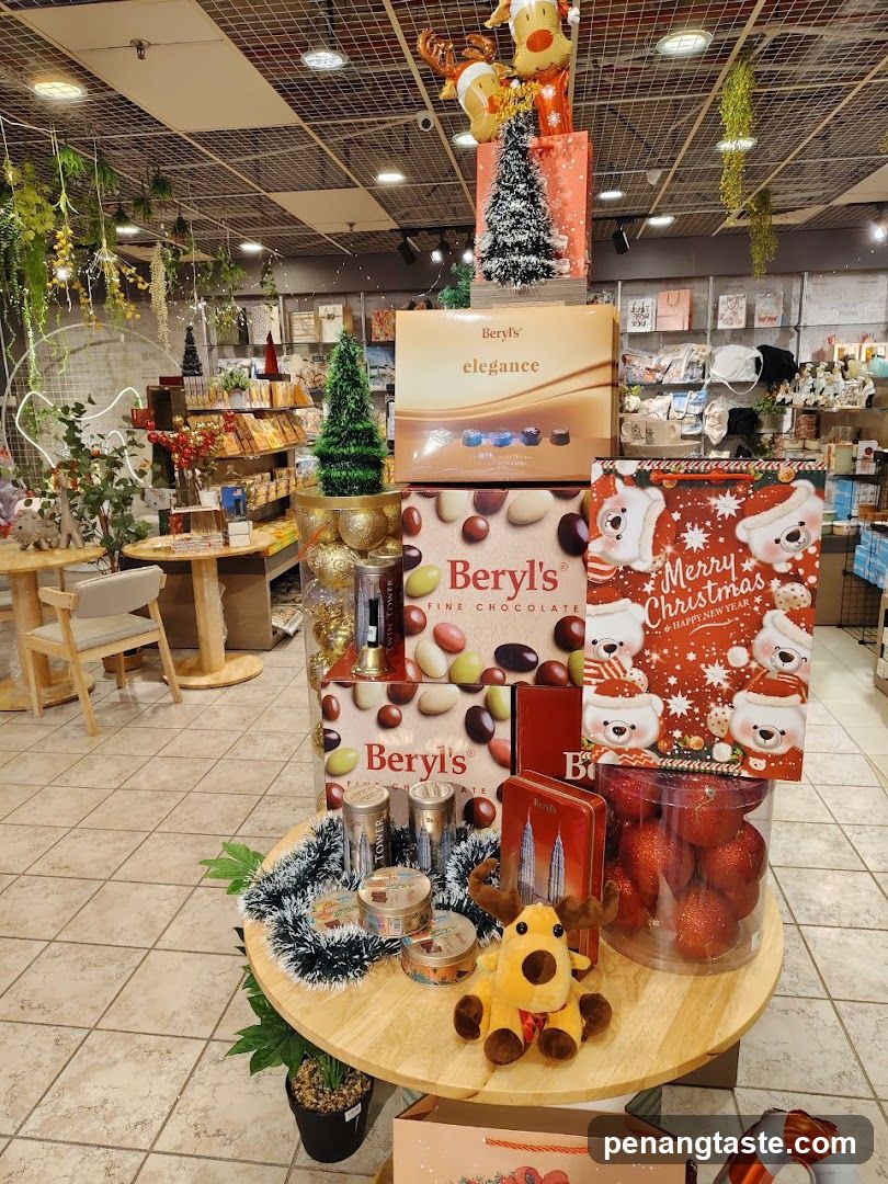 Christmas Display in Store Interior