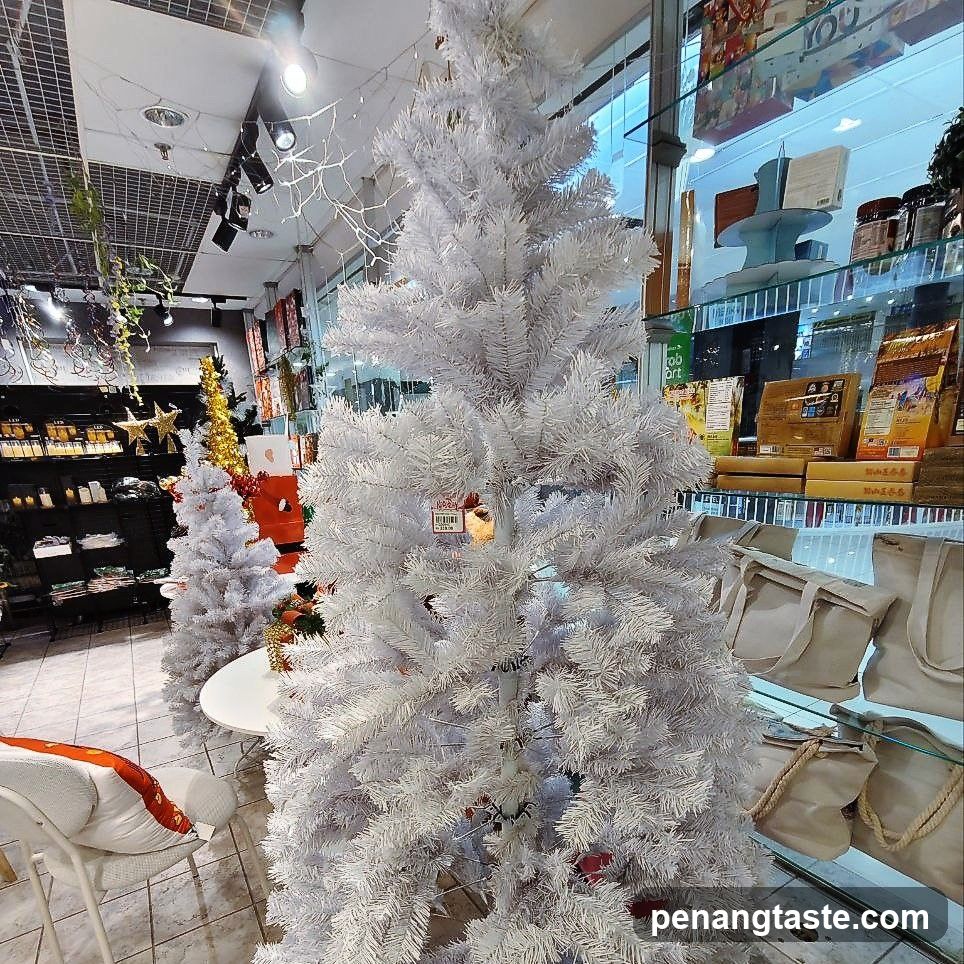 Christmas Tree Display Store Interior