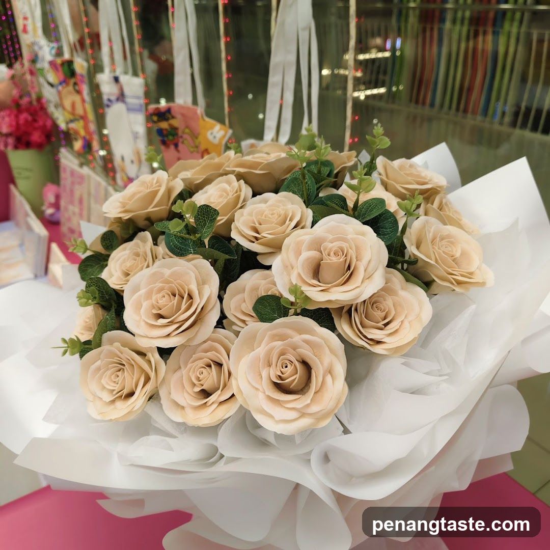Artificial Rose Bouquet Display