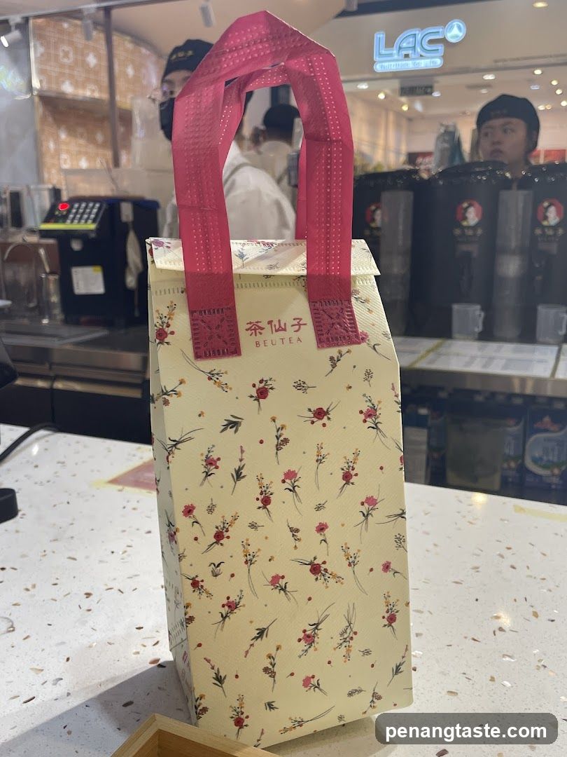 BulTea Bag on Counter