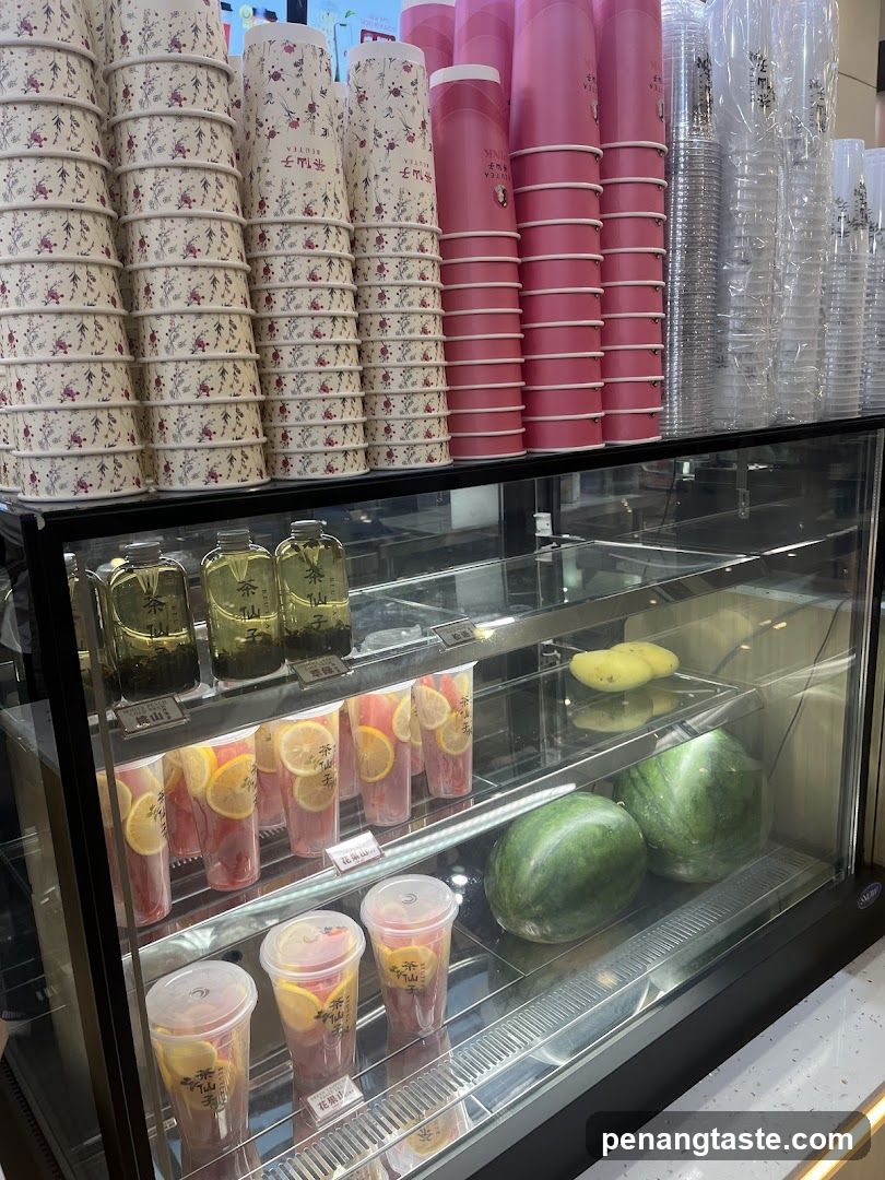 Beverage Display Case