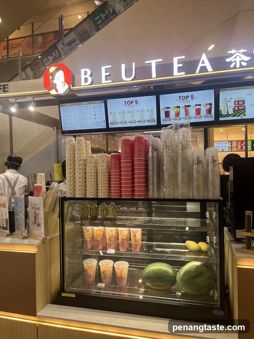 BEUTEA Tea Shop Interior Display