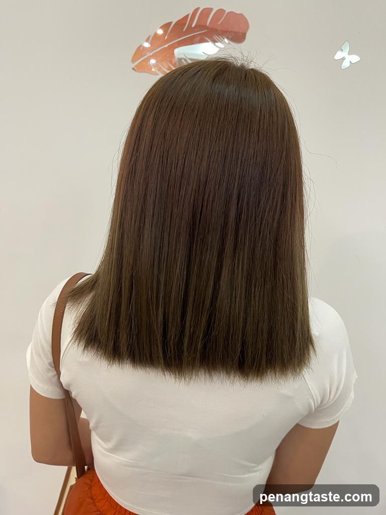 Hair Styling Result
