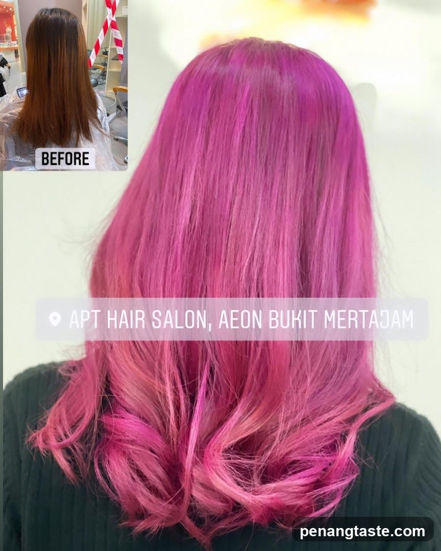 Hair Color Transformation