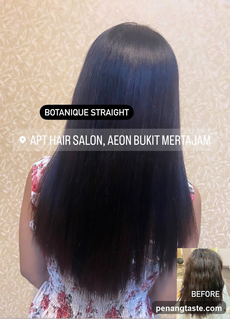 Botanique Straight Hair Treatment Result