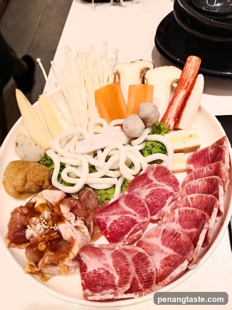 Hot Pot Ingredients Platter