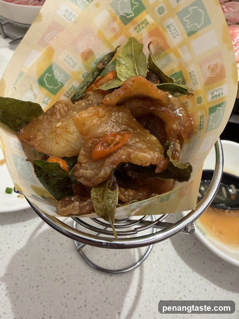 Fried Pork with Bay Leaves