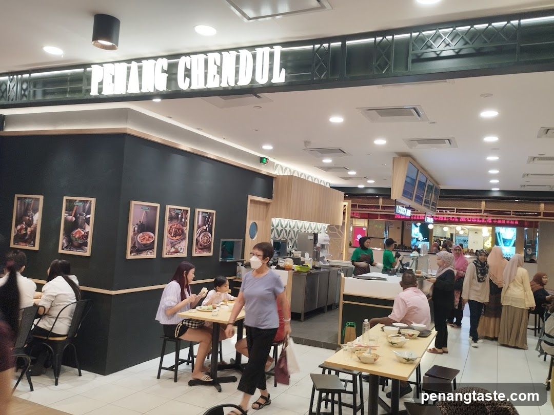 Food Court Interior Scene