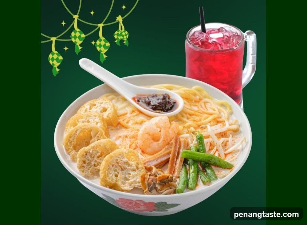 Noodle Bowl with Shrimp and Vegetables
