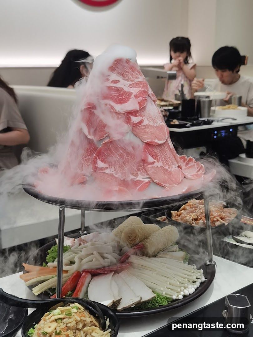 Hot Pot with Dry Ice Effect