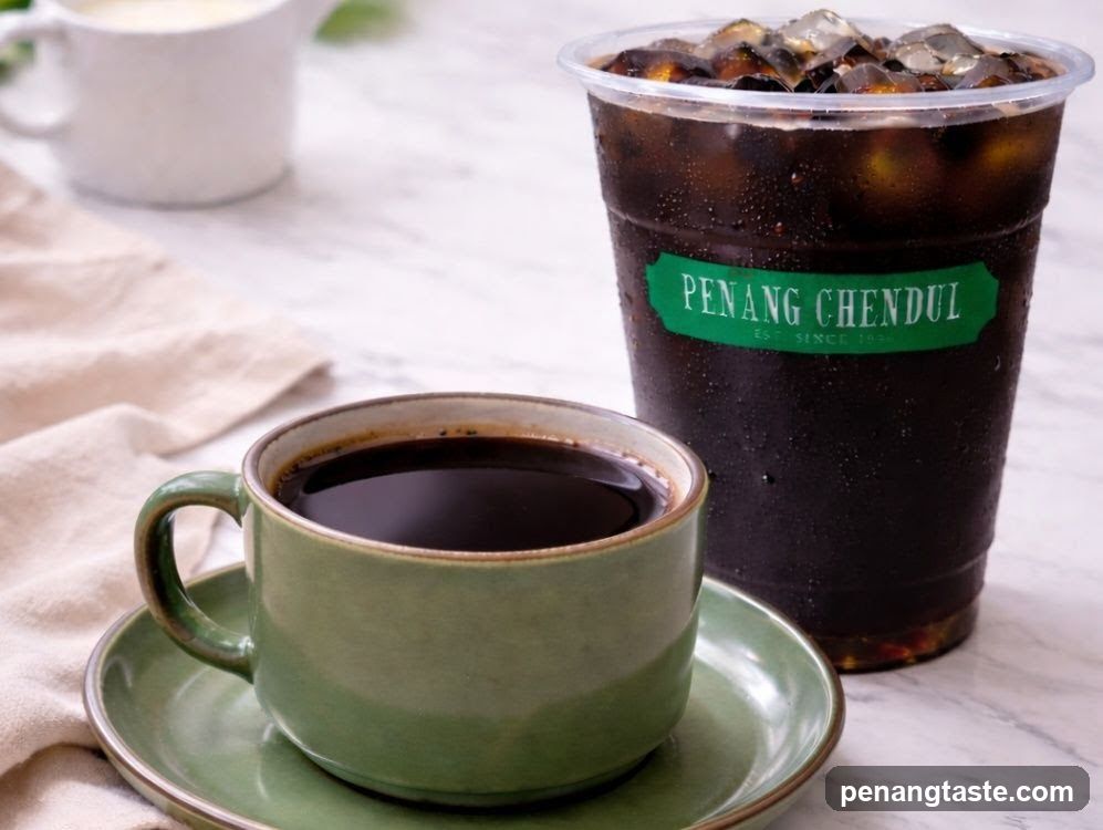 Penang Chendul Coffee and Iced Drink