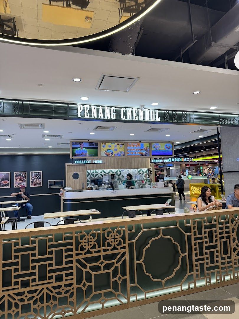 Penang Chendul Food Stall Interior