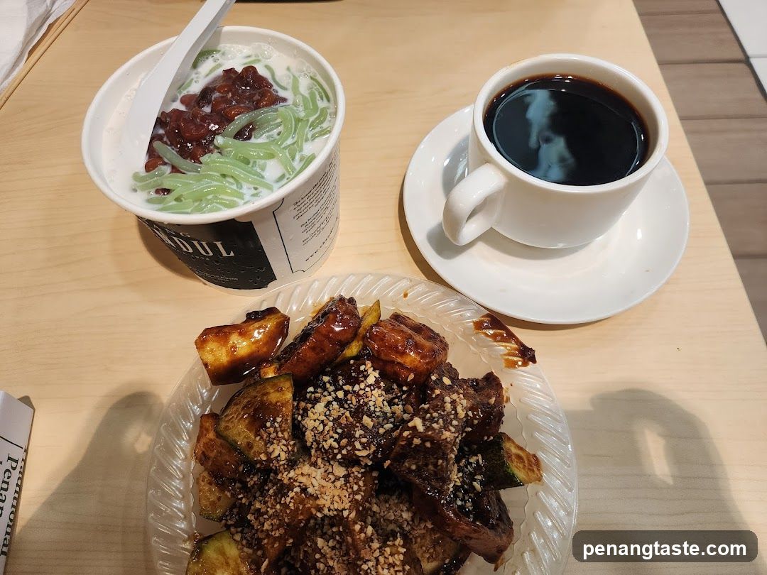 Dessert and Coffee Meal