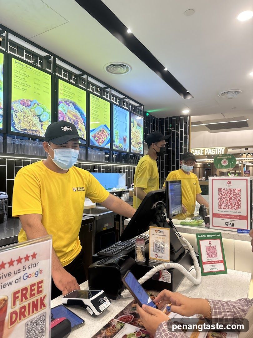 Burger King Counter Scene