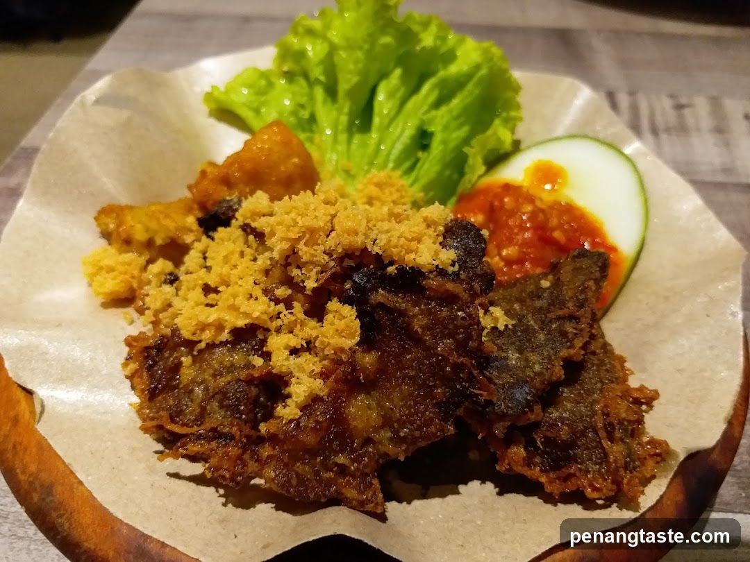 Fried Fish with Crispy Topping and Side Salad