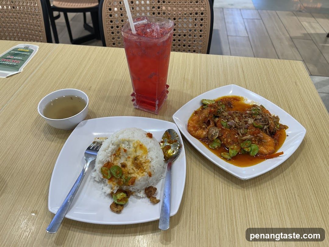 Meal at a casual dining restaurant