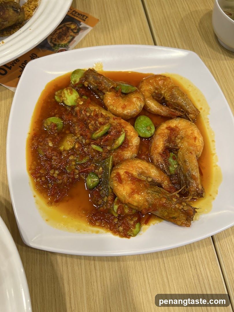 Spicy Shrimp Dish with Sambal