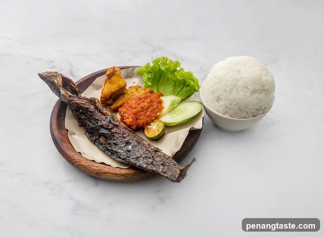 Fried Fish with Sambal and Rice